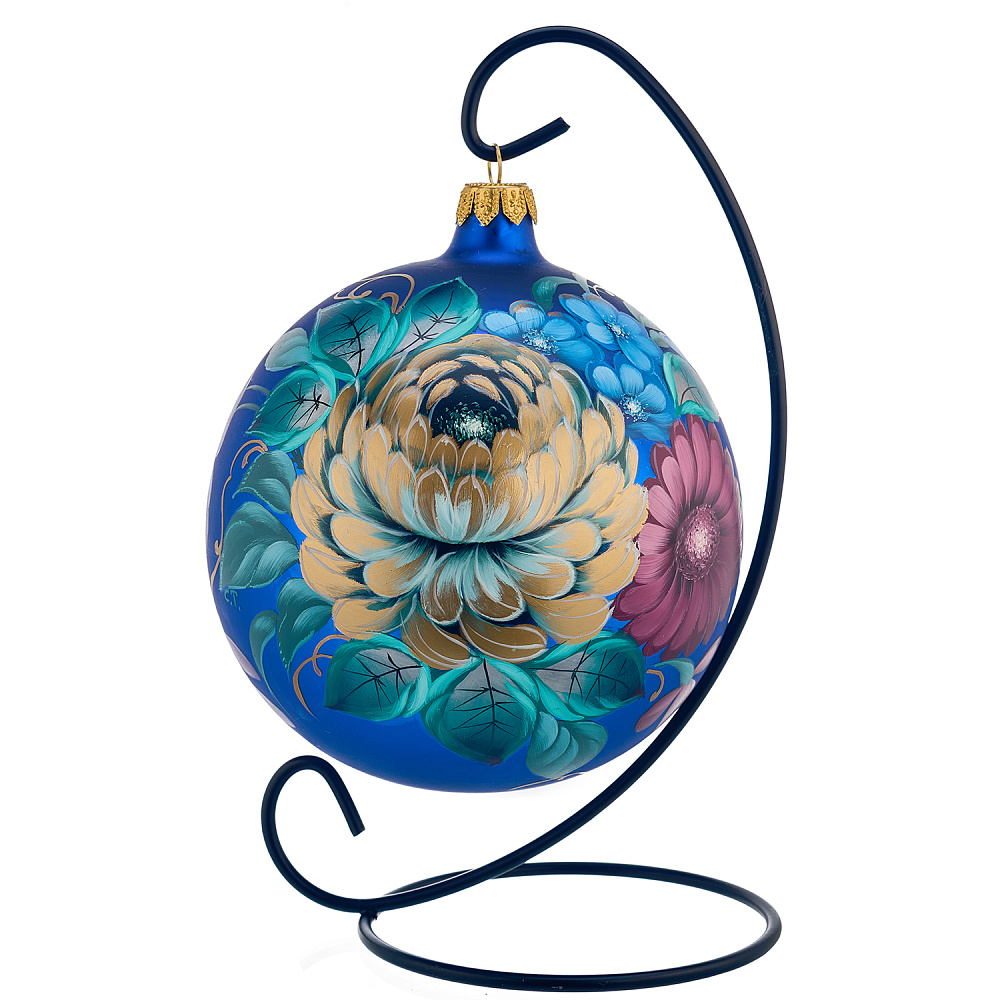 Шар новогодний с авторской росписью - интернет магазин Русь Велика я фото 3