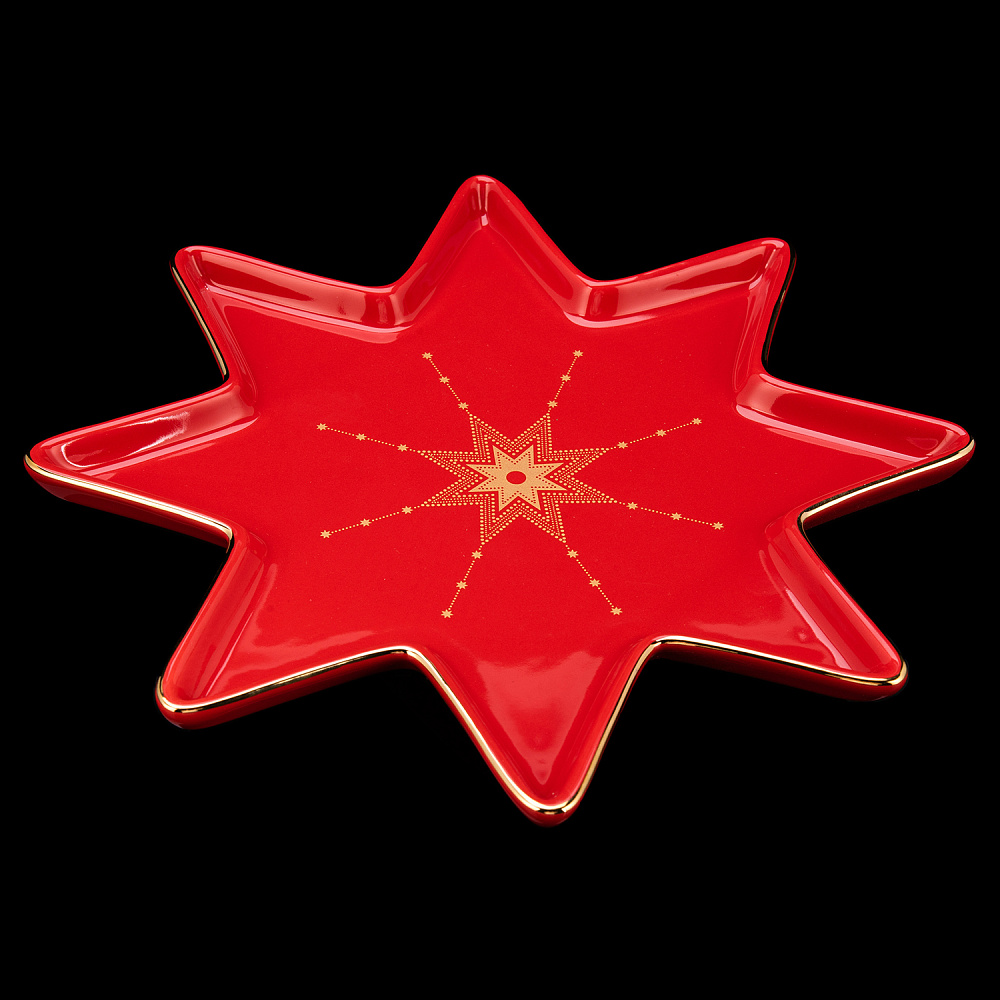 Набор тарелок «Скарлетт». Форма Звезда. ИФЗ - интернет магазин Русь Велика я фото 3