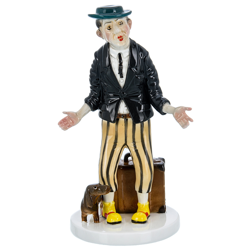 Керамическая статуэтка «Клоун Юрий Никулин» - интернет магазин Русь Велика я 