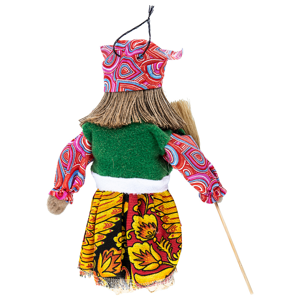 Кукла-оберег для дома «Баба Яга в лаптях» - интернет магазин Русь Велика я фото 4