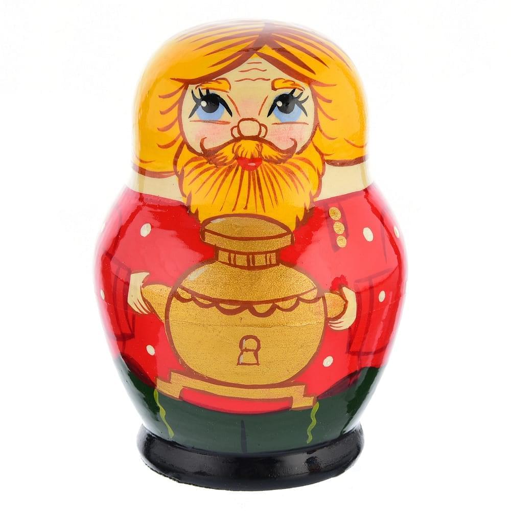 Матрешка «Чаепитие» 10 мест - интернет магазин Русь Велика я фото 1