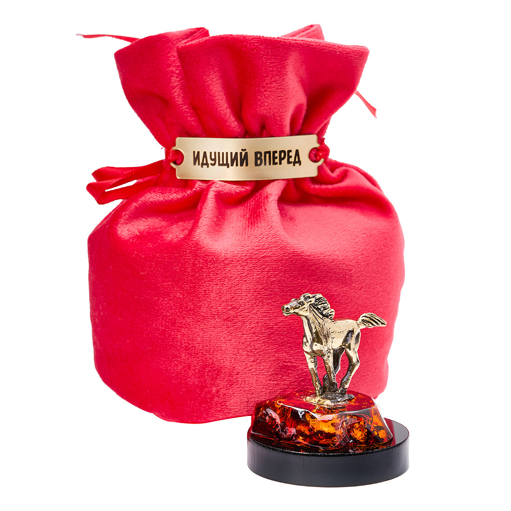 Лошадь Символ 2026 года. Статуэтка «Идущий вперед» - интернет магазин Русь Велика я фото 1