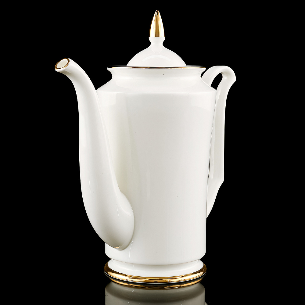 Кофейник 690 мл «Золотая лента». Форма Юлия. ИФЗ - интернет магазин Русь Велика я фото 1