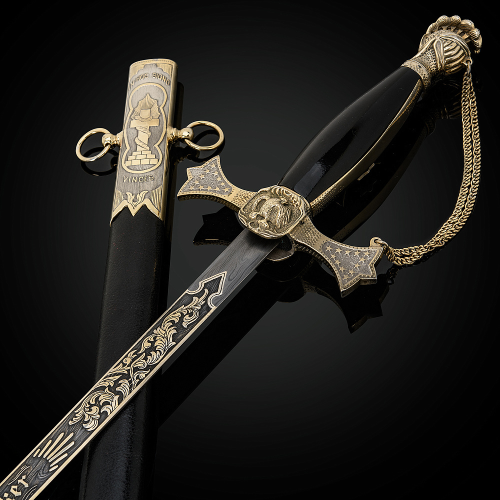 Меч сувенирный «Масонский» - интернет магазин Русь Велика я 