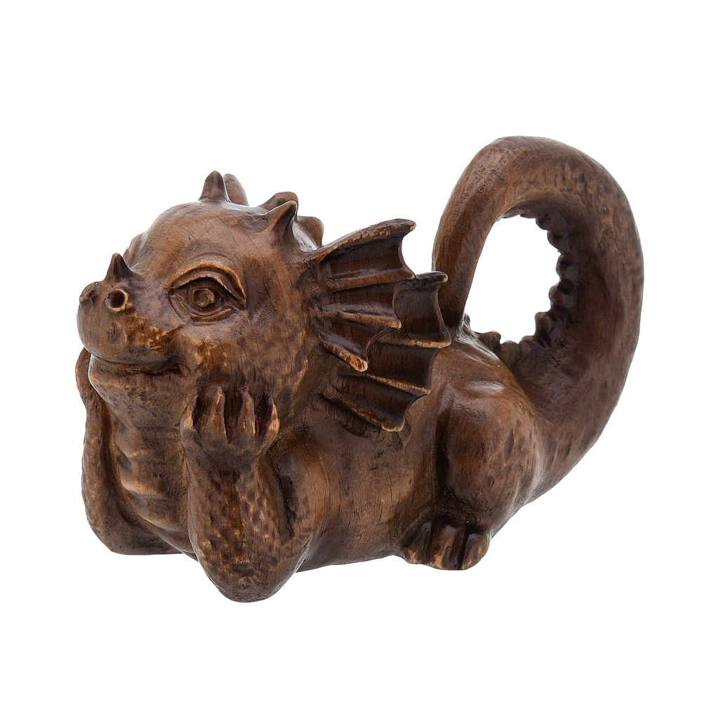 Статуэтка из дерева «Дракон» - интернет магазин Русь Велика я 