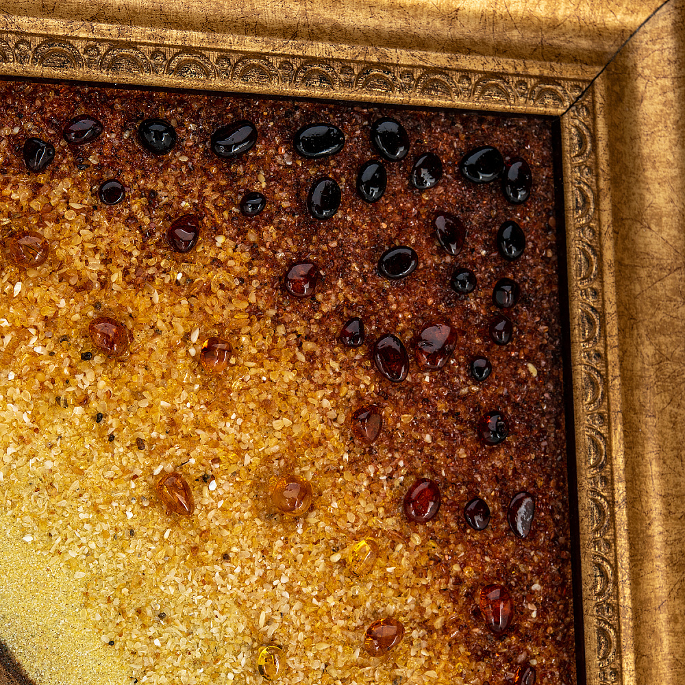 Картина янтарная «В.В.Путин» 40х60 см - интернет магазин Русь Велика я фото 4