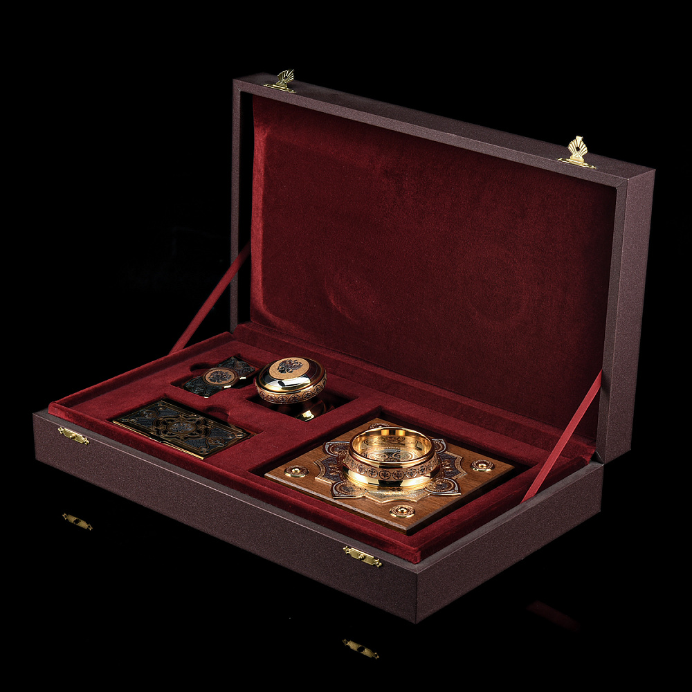 Настольный набор «Директорский». Златоуст - интернет магазин Русь Велика я фото 1