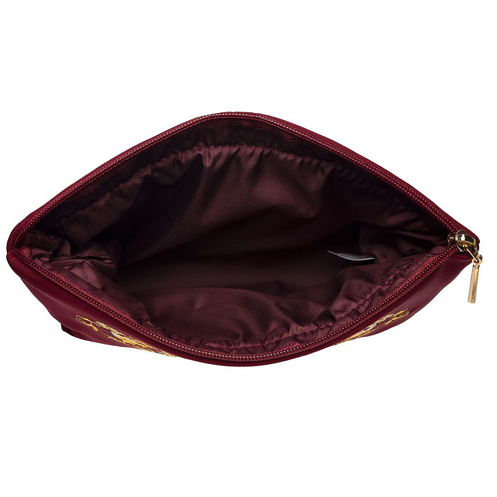 Косметичка «Букет весны». Бордовая с вышивкой - интернет магазин Русь Велика я фото 3