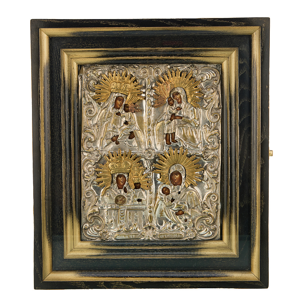 Икона в киоте «Благословение Матерей» 27х31 см - интернет магазин Русь Велика я 
