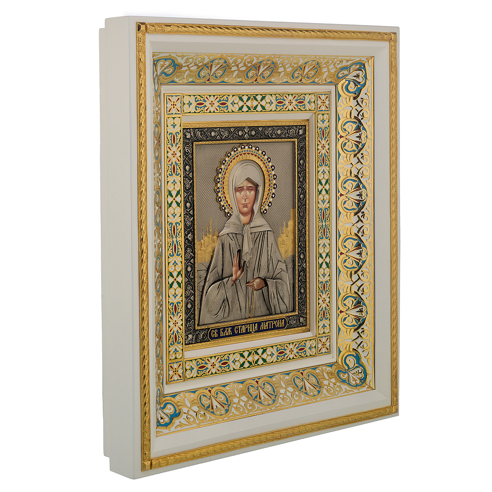 Икона «Святая Матрона» 35х41 см - интернет магазин Русь Велика я фото 2