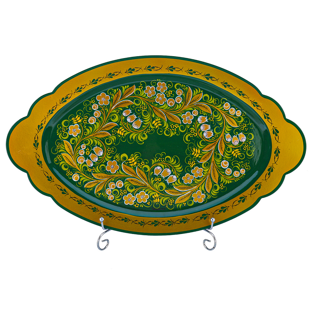 Питейный набор для шампанского «Встреча». Хохлома - интернет магазин Русь Велика я фото 2