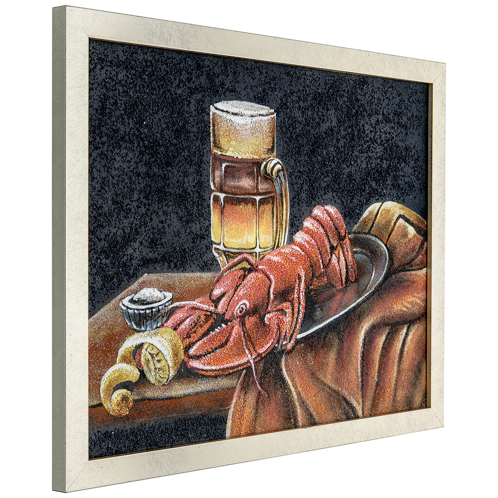 Картина с каменной крошкой «Рак» 30х40 см - интернет магазин Русь Велика я фото 2