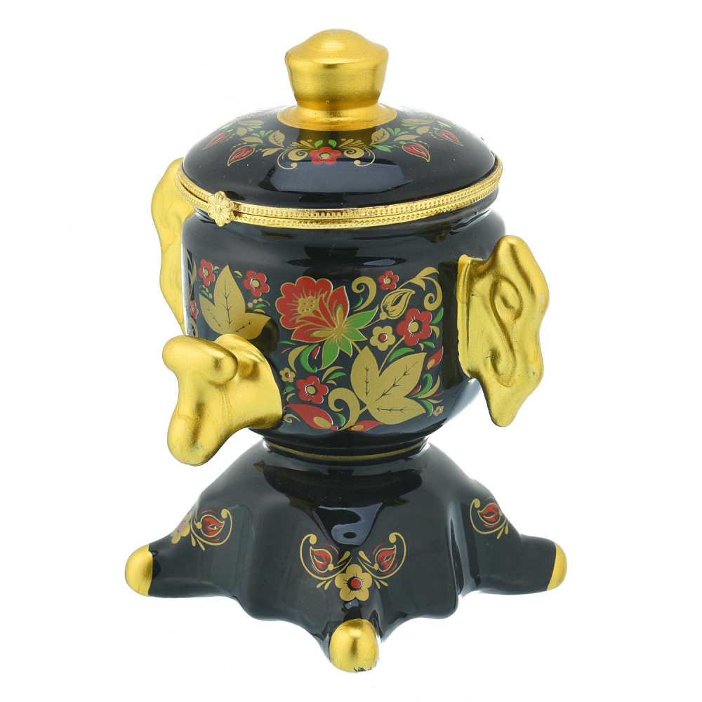 Шкатулка «Самовар» - интернет магазин Русь Велика я 