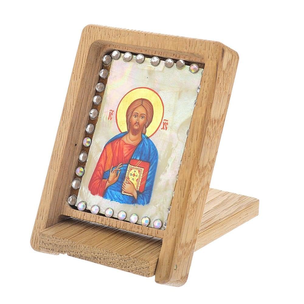 Икона дорожная «Вседержитель» 6 х 8,5 см - интернет магазин Русь Велика я 