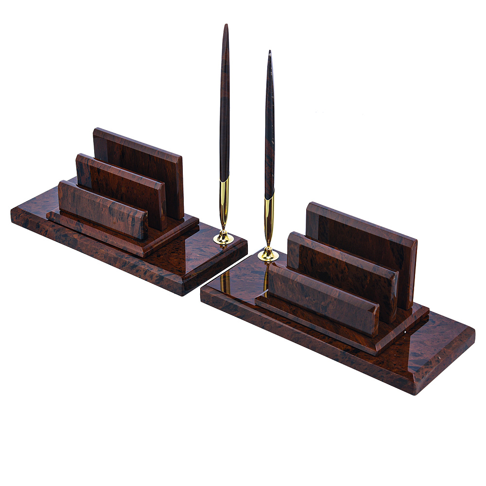 Настольный письменный набор из натурального камня - интернет магазин Русь Велика я фото 5