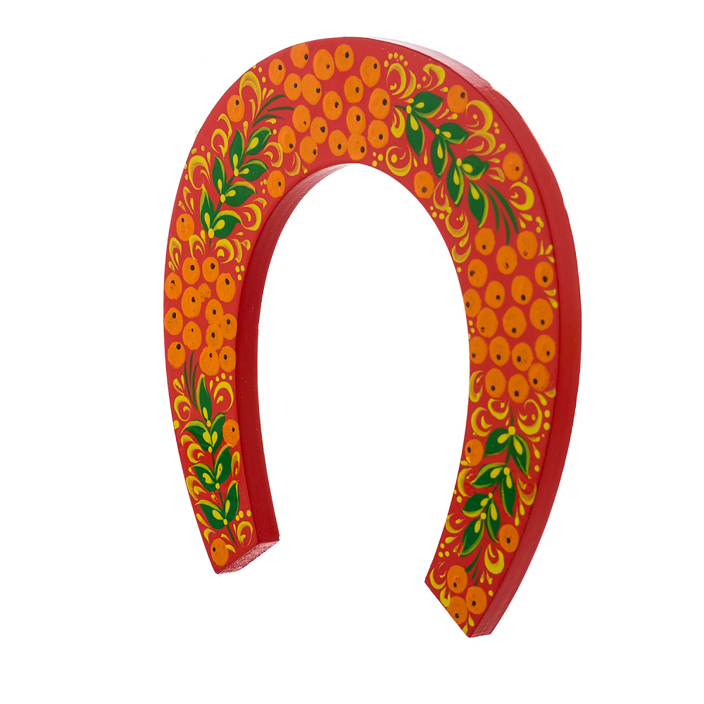 Подкова «На счастье». Хохлома - интернет магазин Русь Велика я фото 1