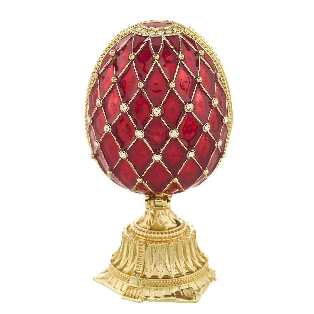 Пасхальное яйцо-шкатулка. Традиции Фаберже - интернет магазин Русь Велика я 