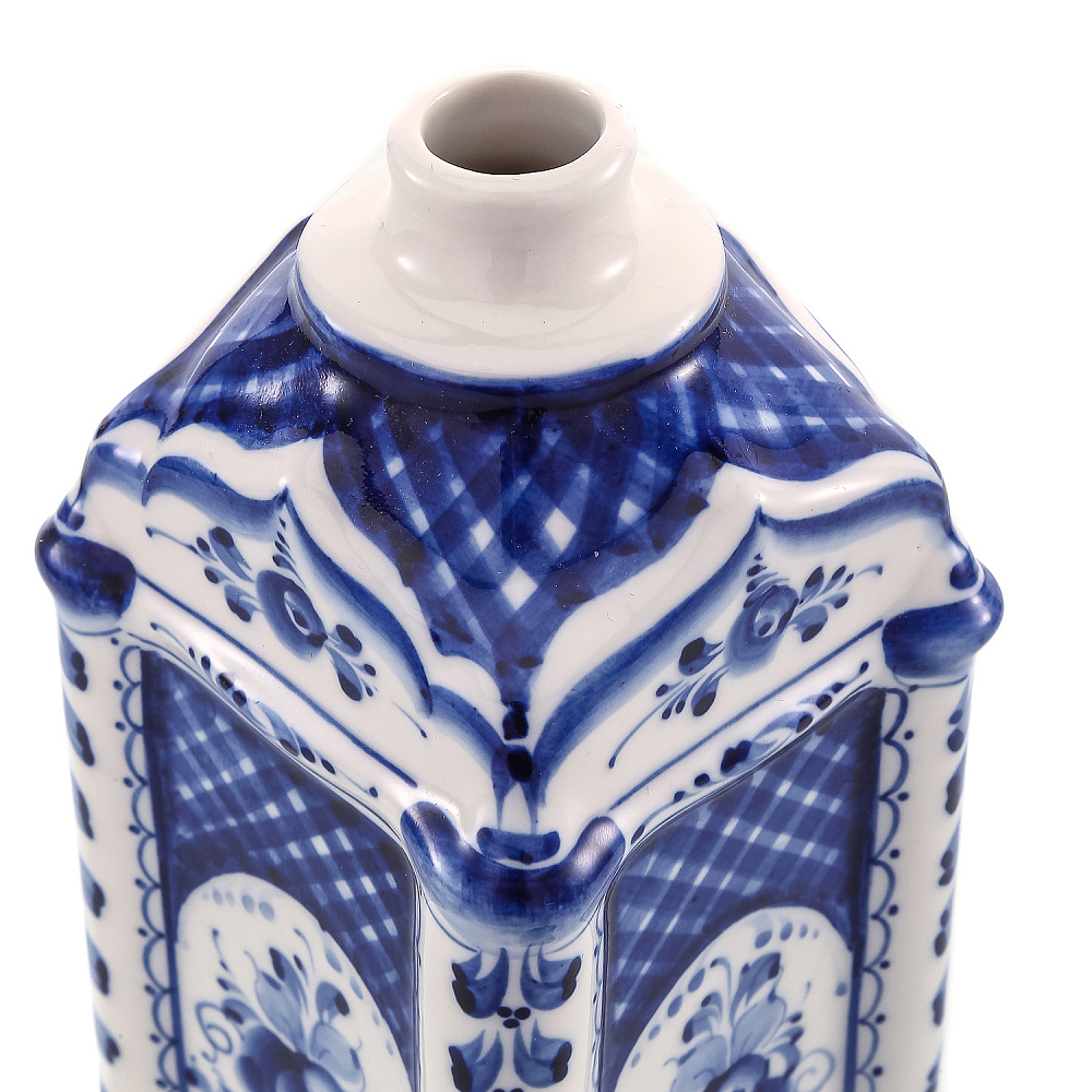 Штоф «Рождественский». Гжель - интернет магазин Русь Велика я фото 3