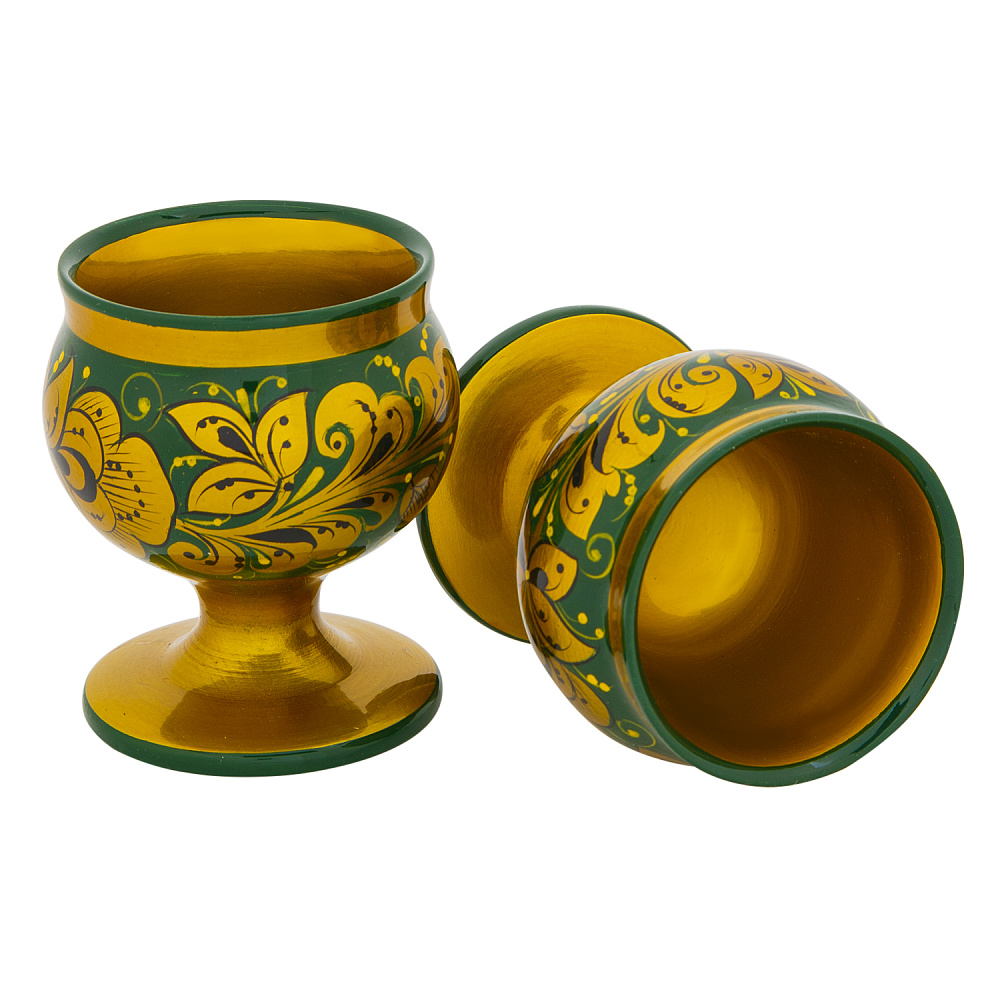 Питейный набор на 6 персон «Винный». Хохлома - интернет магазин Русь Велика я фото 3