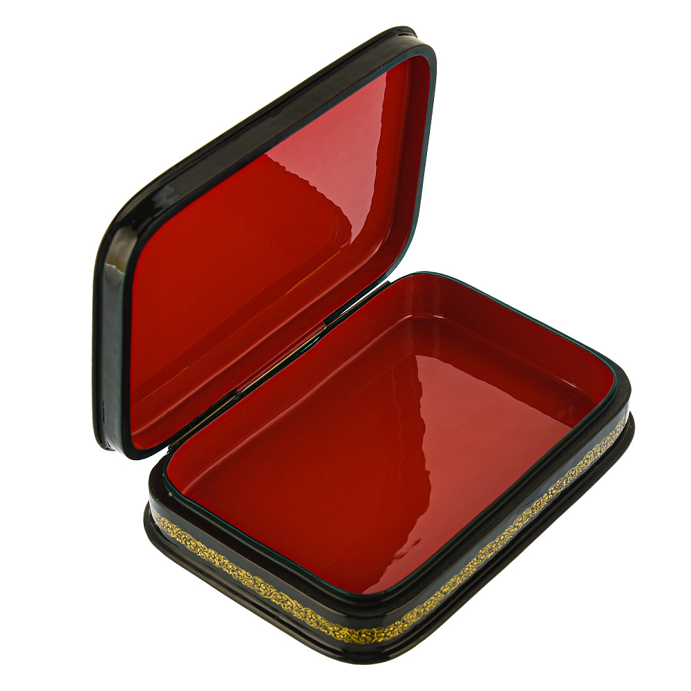 Шкатулка с художественной росписью «Лебединая песня» - интернет магазин Русь Велика я фото 3