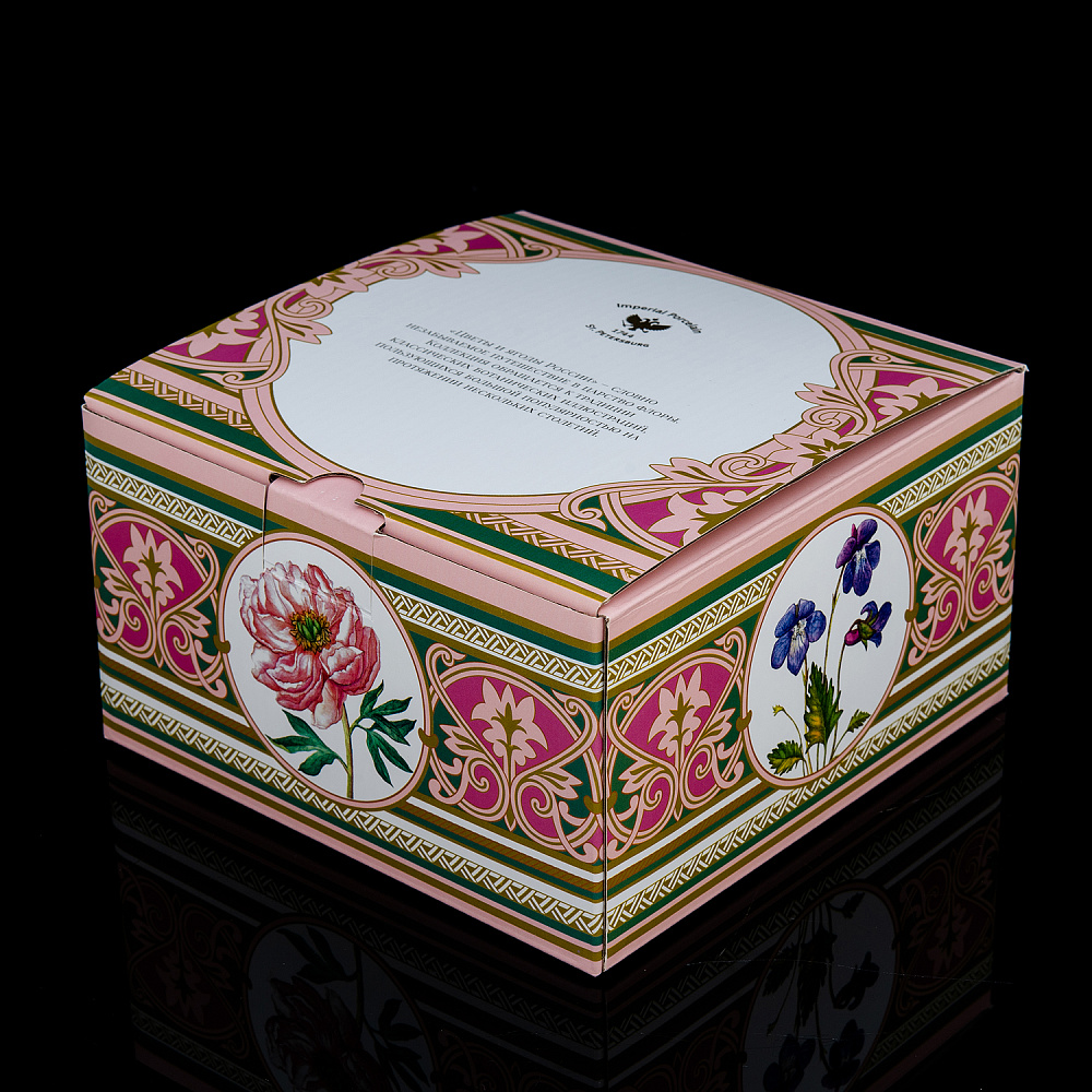 Чайная пара 300 мл «Ландыш майский». Форма Соло. ИФЗ - интернет магазин Русь Велика я фото 2