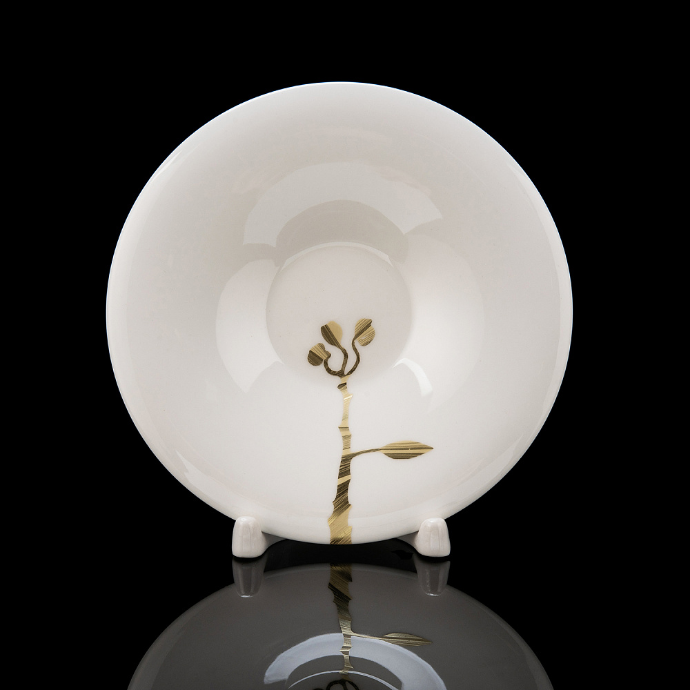 Чайная пара 250 мл «Лидия». Форма Оливия. ИФЗ - интернет магазин Русь Велика я фото 4