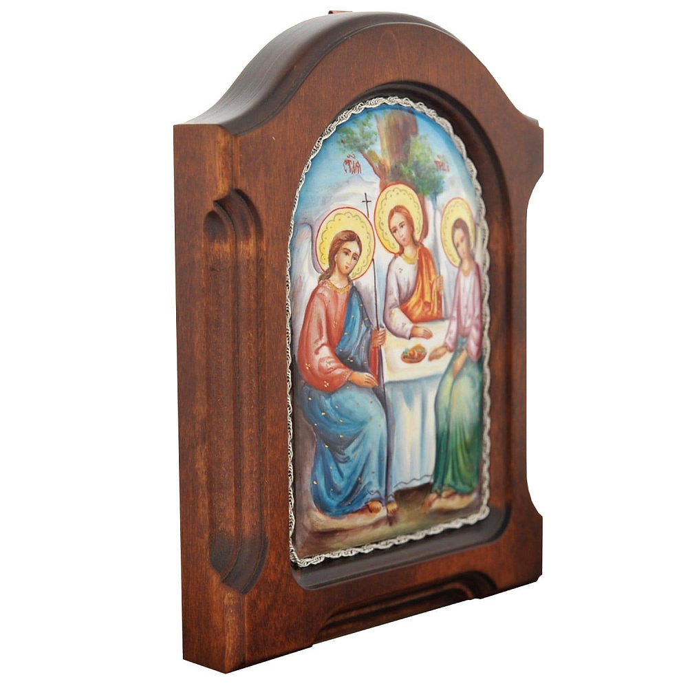 Икона «Святая Троица» 13 x 16,5 см - интернет магазин Русь Велика я фото 1