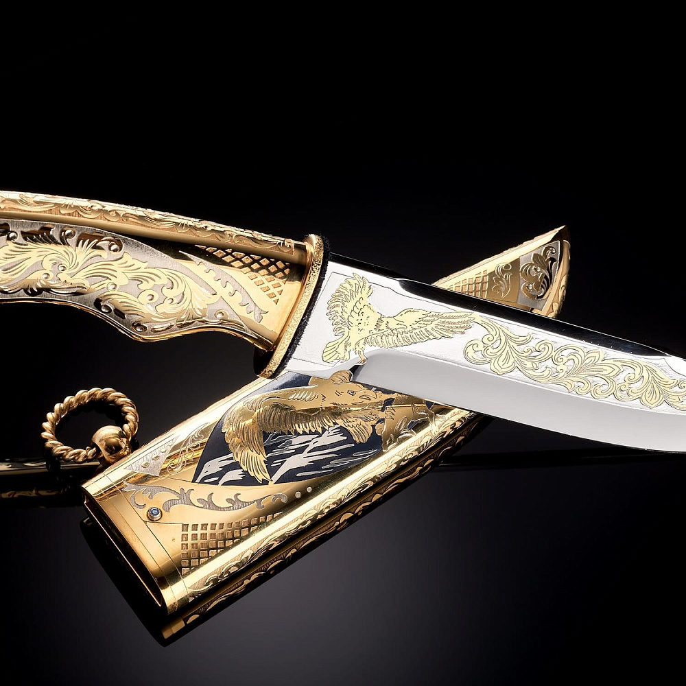 Нож сувенирный «Орел». Златоуст - интернет магазин Русь Велика я фото 4