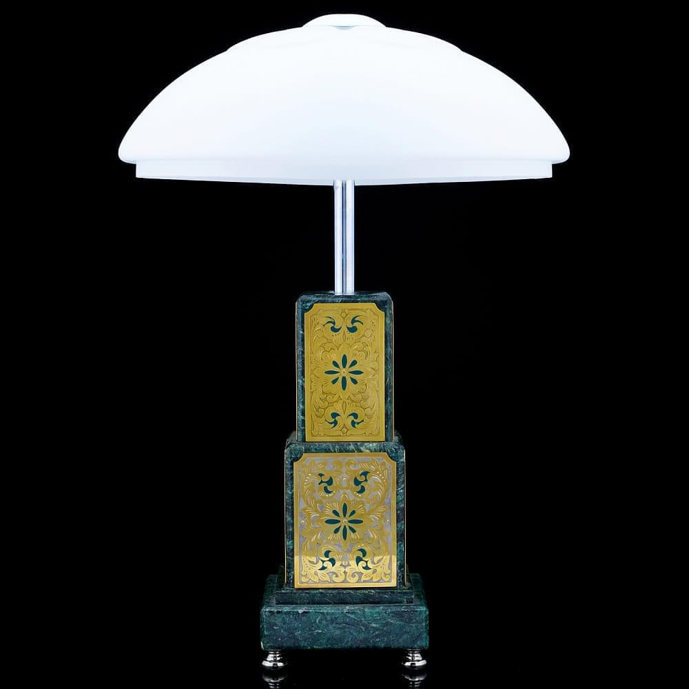 Настольная лампа из натурального камня - интернет магазин Русь Велика я 