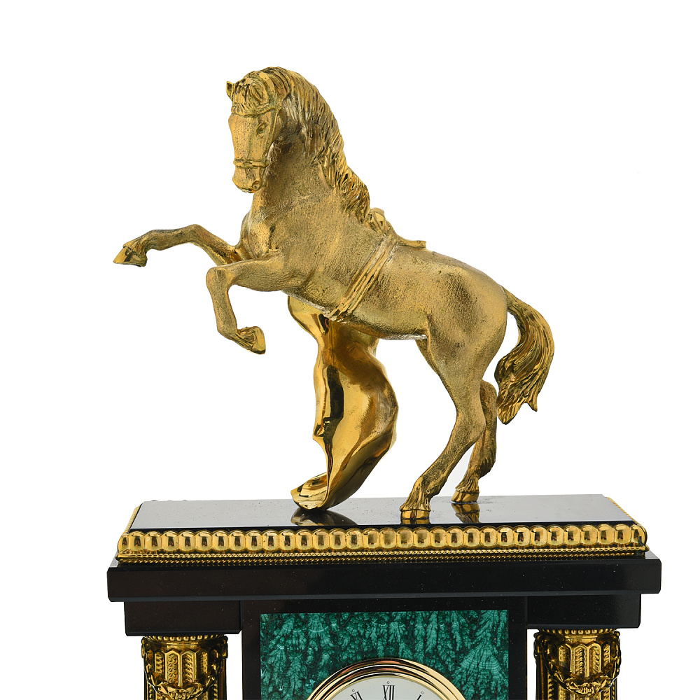 Настольный набор из натурального камня «Конь с попоной» - интернет магазин Русь Велика я фото 6