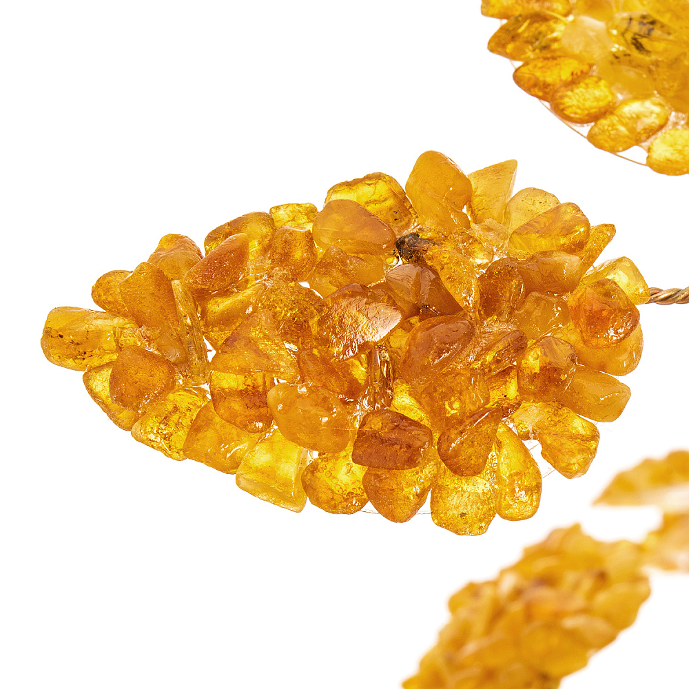 Денежное дерево из янтаря 32 см - интернет магазин Русь Велика я фото 3