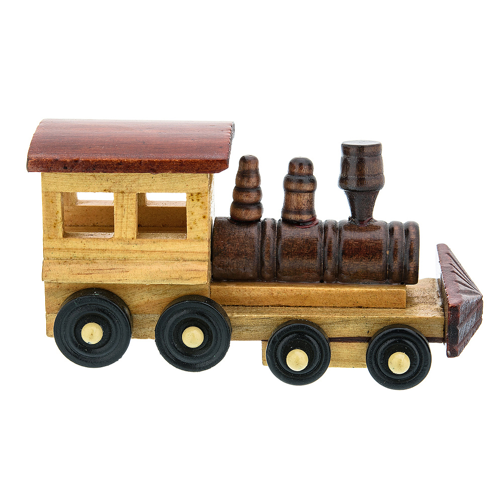 Деревянная игрушка «Паровоз» - интернет магазин Русь Велика я фото 5