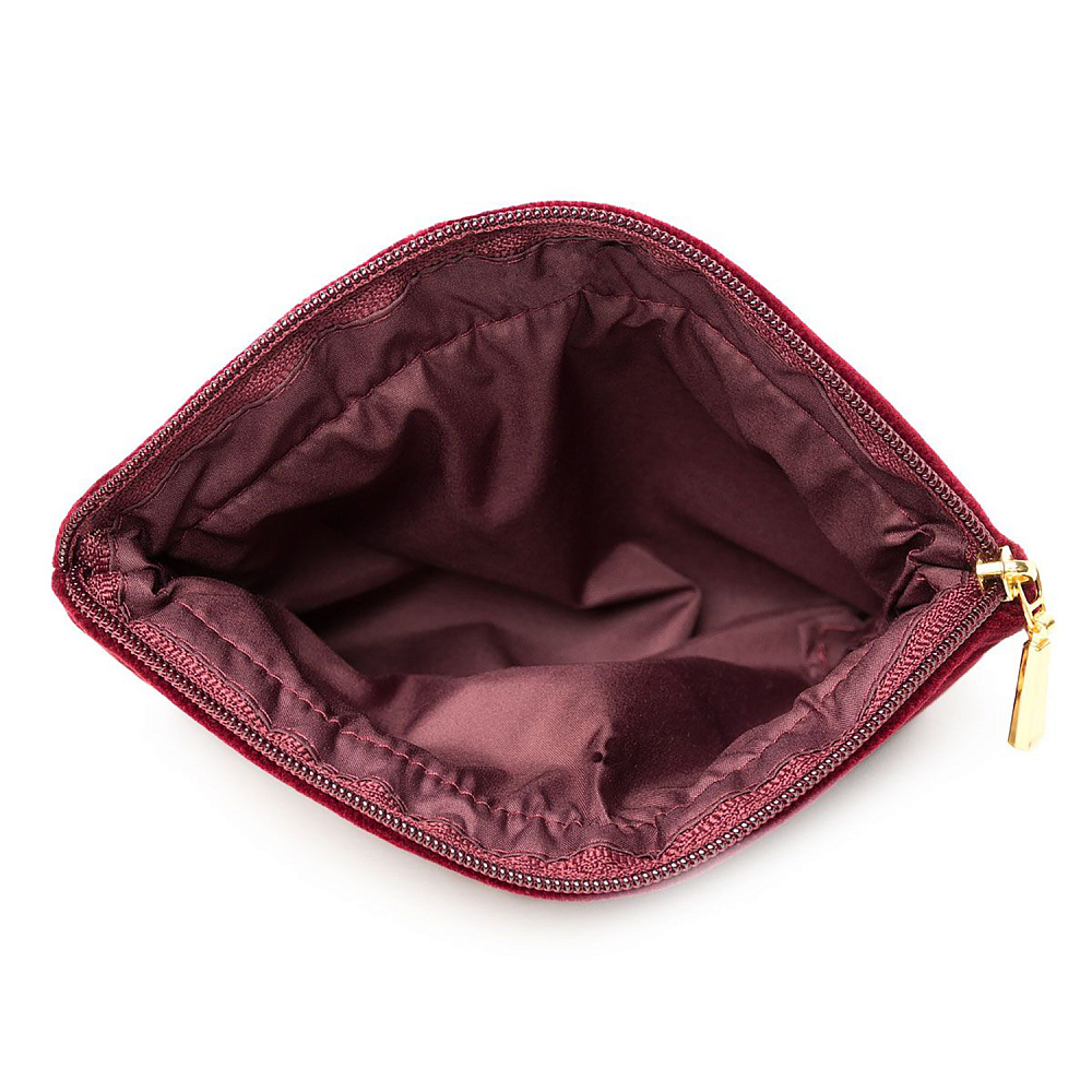 Косметичка «Нефертити». Бордовая с вышивкой - интернет магазин Русь Велика я фото 3