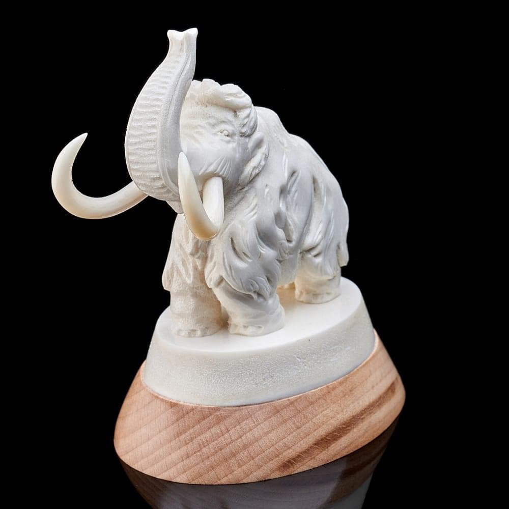 Скульптура из кости «Мамонт» - интернет магазин Русь Велика я фото 3