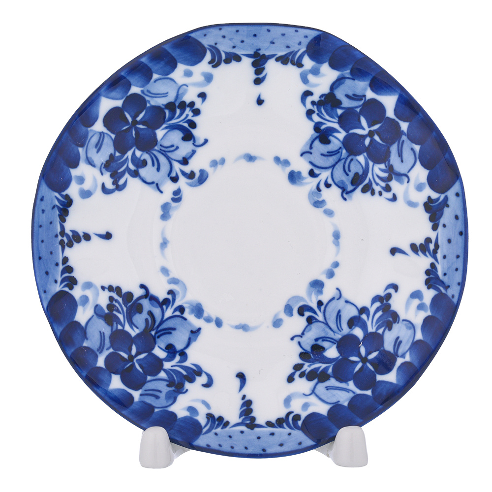 Чайная пара «Будничная». Гжель - интернет магазин Русь Велика я фото 2