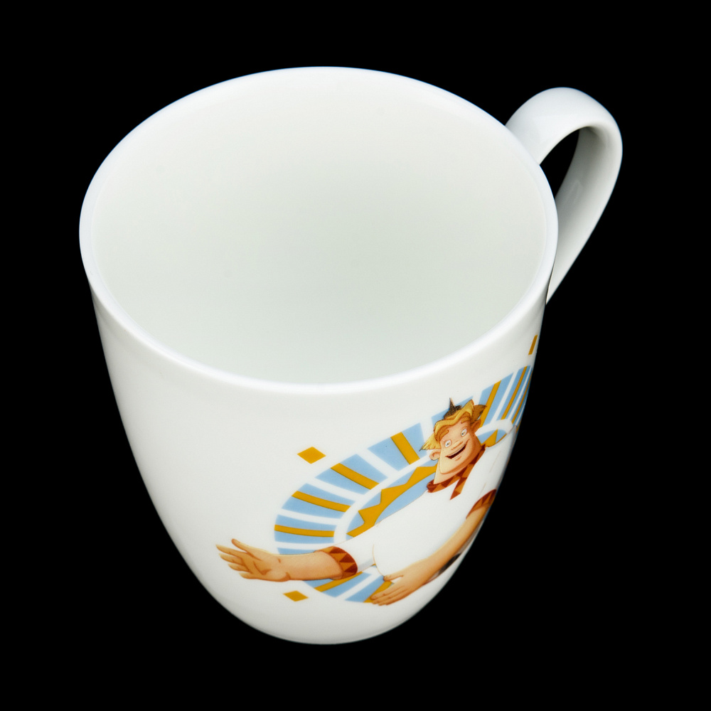 Чайный бокал 450 мл «Отведай-ка чайку». Форма Вариации. ИФЗ - интернет магазин Русь Велика я фото 2