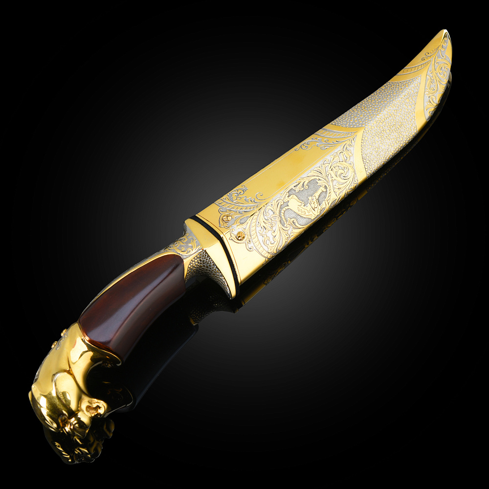 Нож сувенирный «Леопард». Златоуст - интернет магазин Русь Велика я фото 5