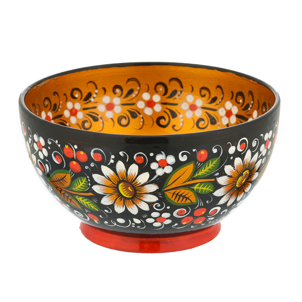 Розетка «Ромашки». Хохлома - интернет магазин Русь Велика я 