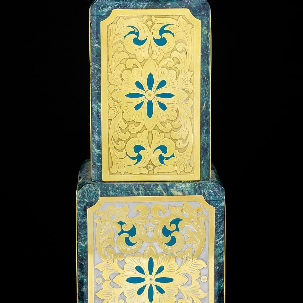 Настольная лампа из натурального камня - интернет магазин Русь Велика я фото 2