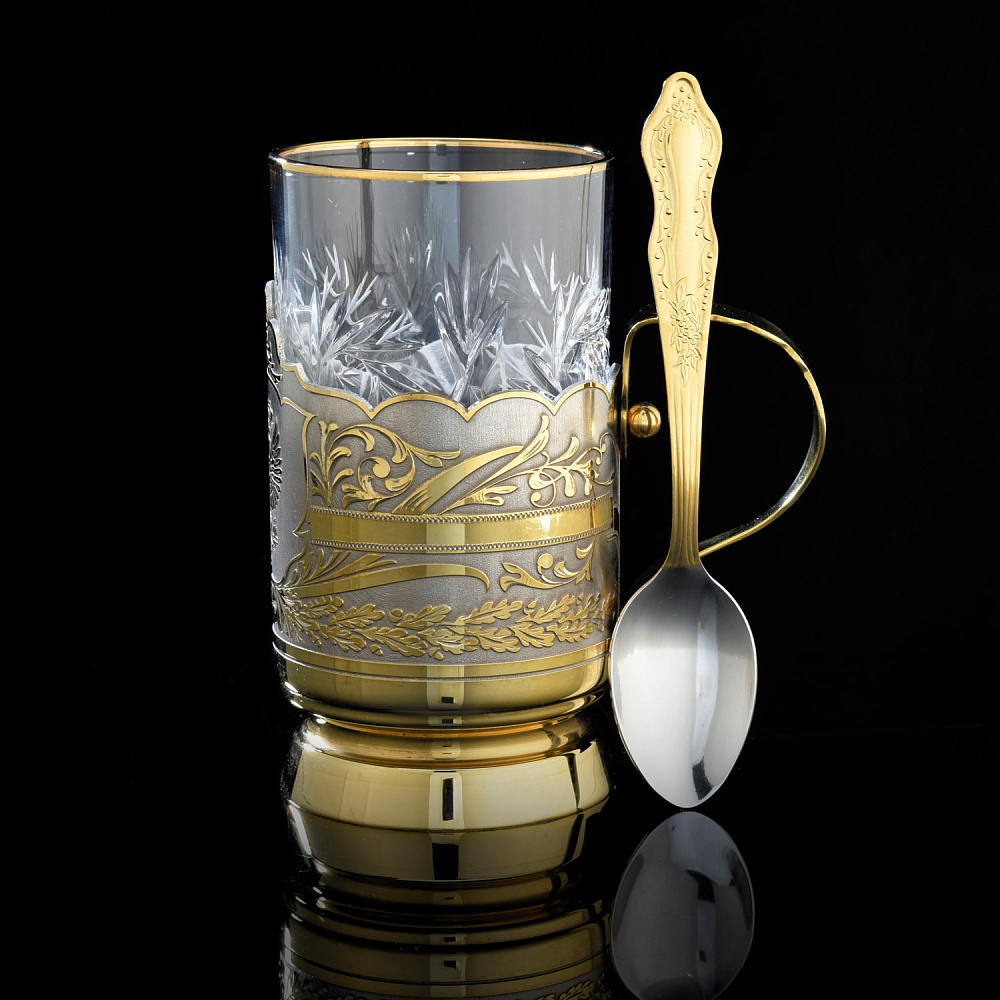 Подстаканник «Герб РФ». Златоуст - интернет магазин Русь Велика я фото 1