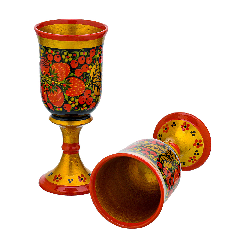 Питейный набор на 6 персон «Мельница». Хохлома - интернет магазин Русь Велика я фото 5