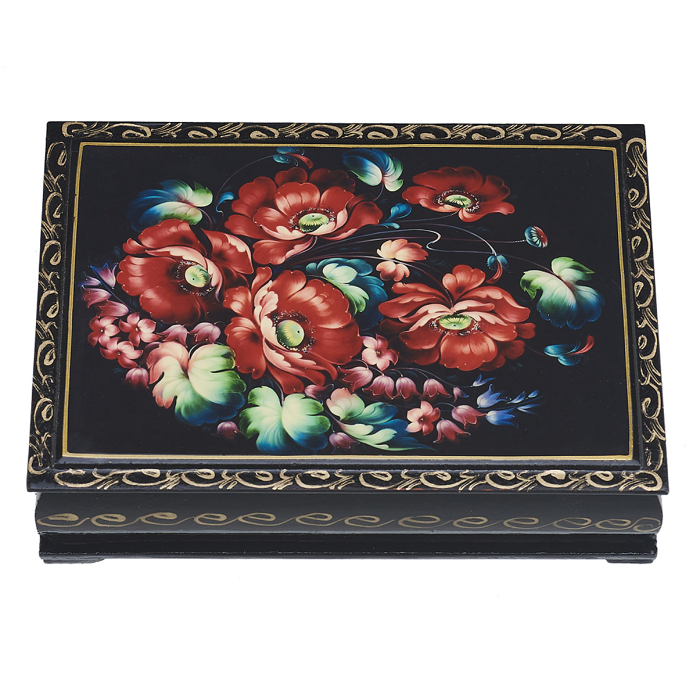 Шкатулка «Цветочные мотивы» - интернет магазин Русь Велика я 