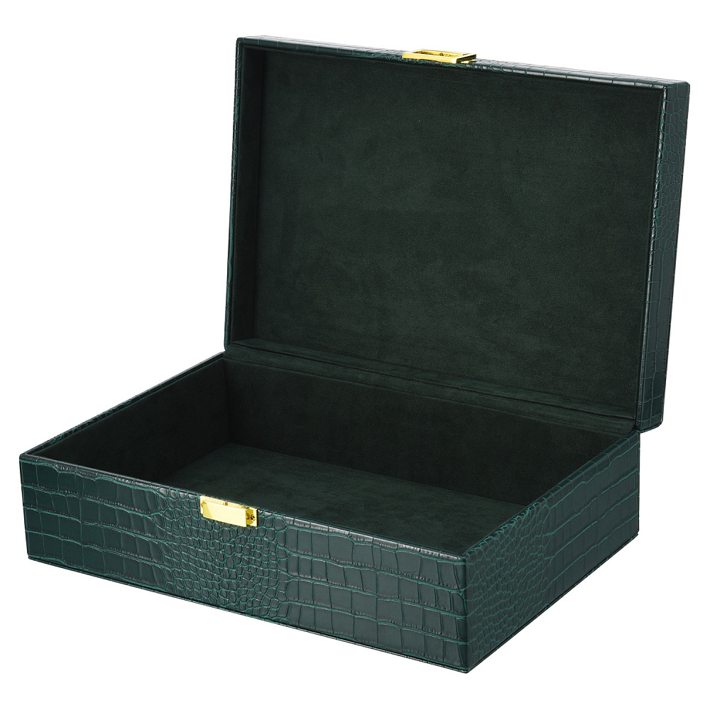 Подарочная упаковка из экокожи 35х25х11 см - интернет магазин Русь Велика я фото 1