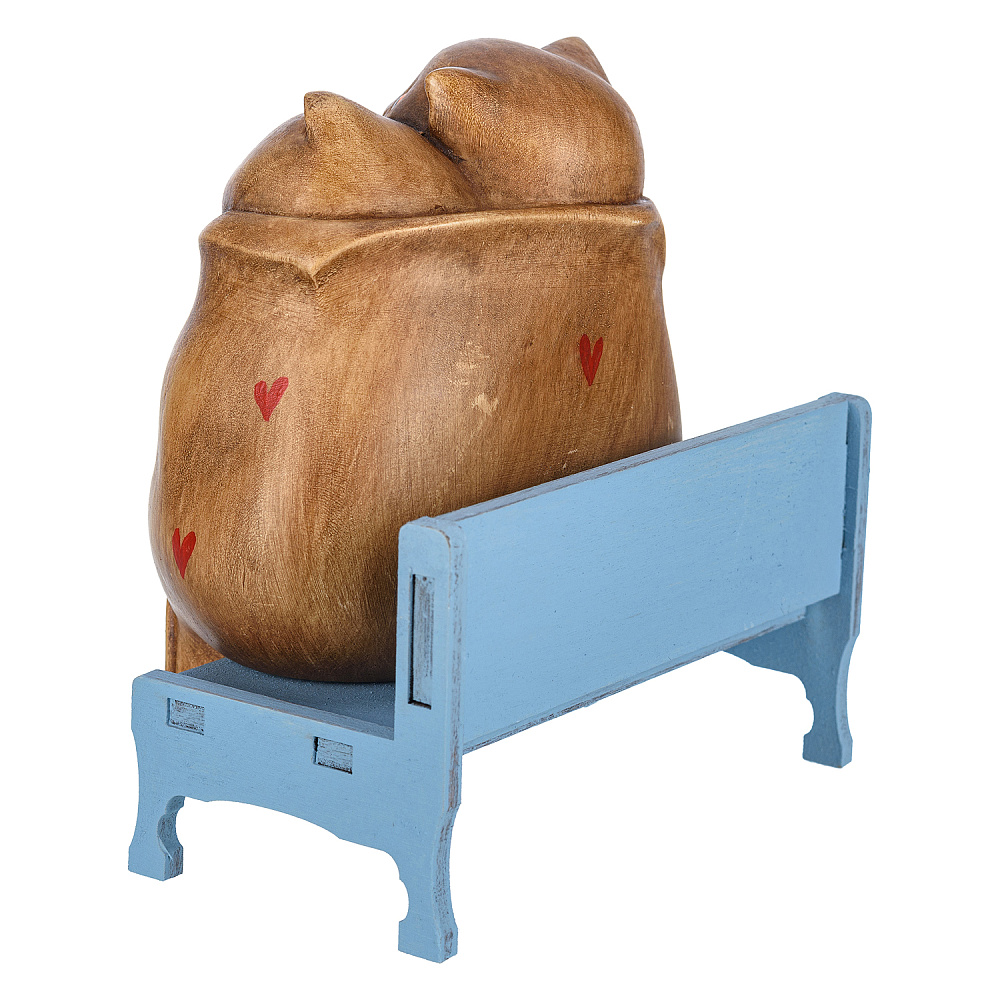 Статуэтка «Коты - любовь греет» - интернет магазин Русь Велика я фото 4