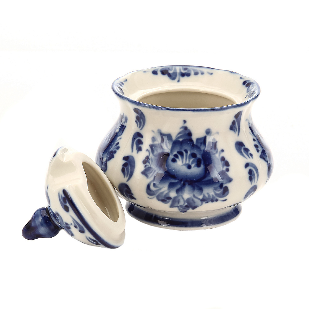 Кофейный сервиз на 2 персоны «Дебют». Гжель - интернет магазин Русь Велика я фото 8