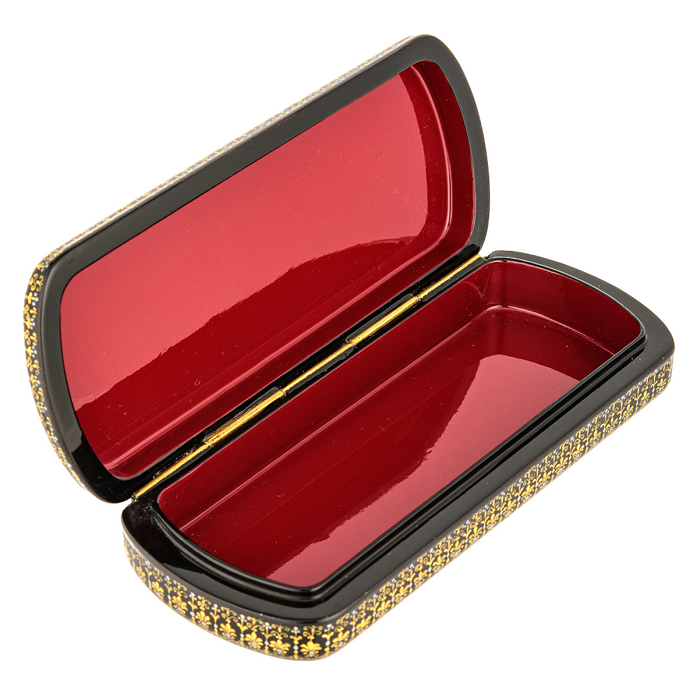 Шкатулка с художественной росписью «Любит — не любит» - интернет магазин Русь Велика я фото 2