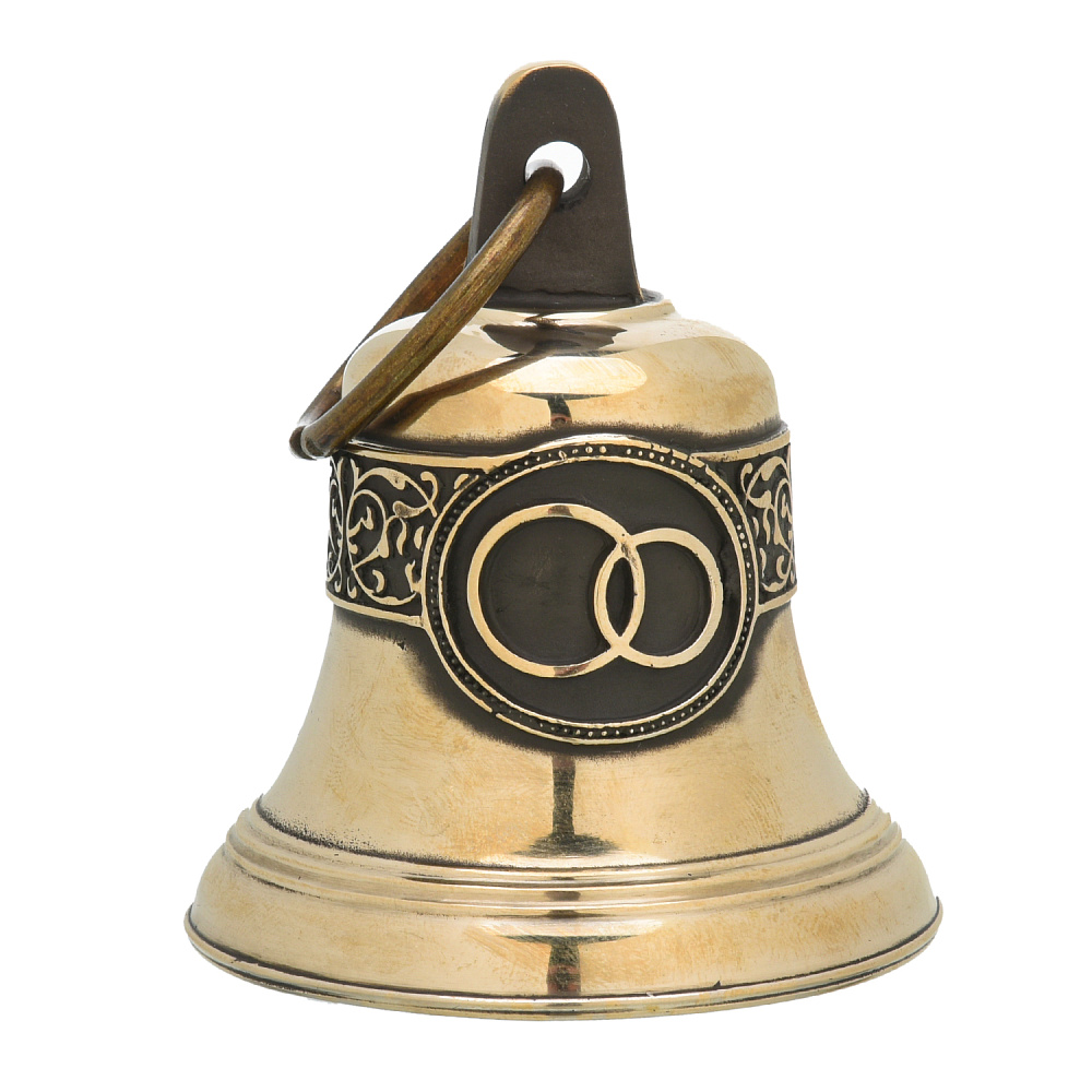 Колокольчик бронзовый «Совет да Любовь» - интернет магазин Русь Велика я фото 1