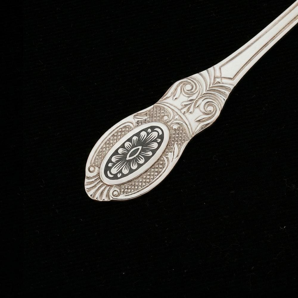 Вилка десертная из серебра 925* - интернет магазин Русь Велика я фото 1
