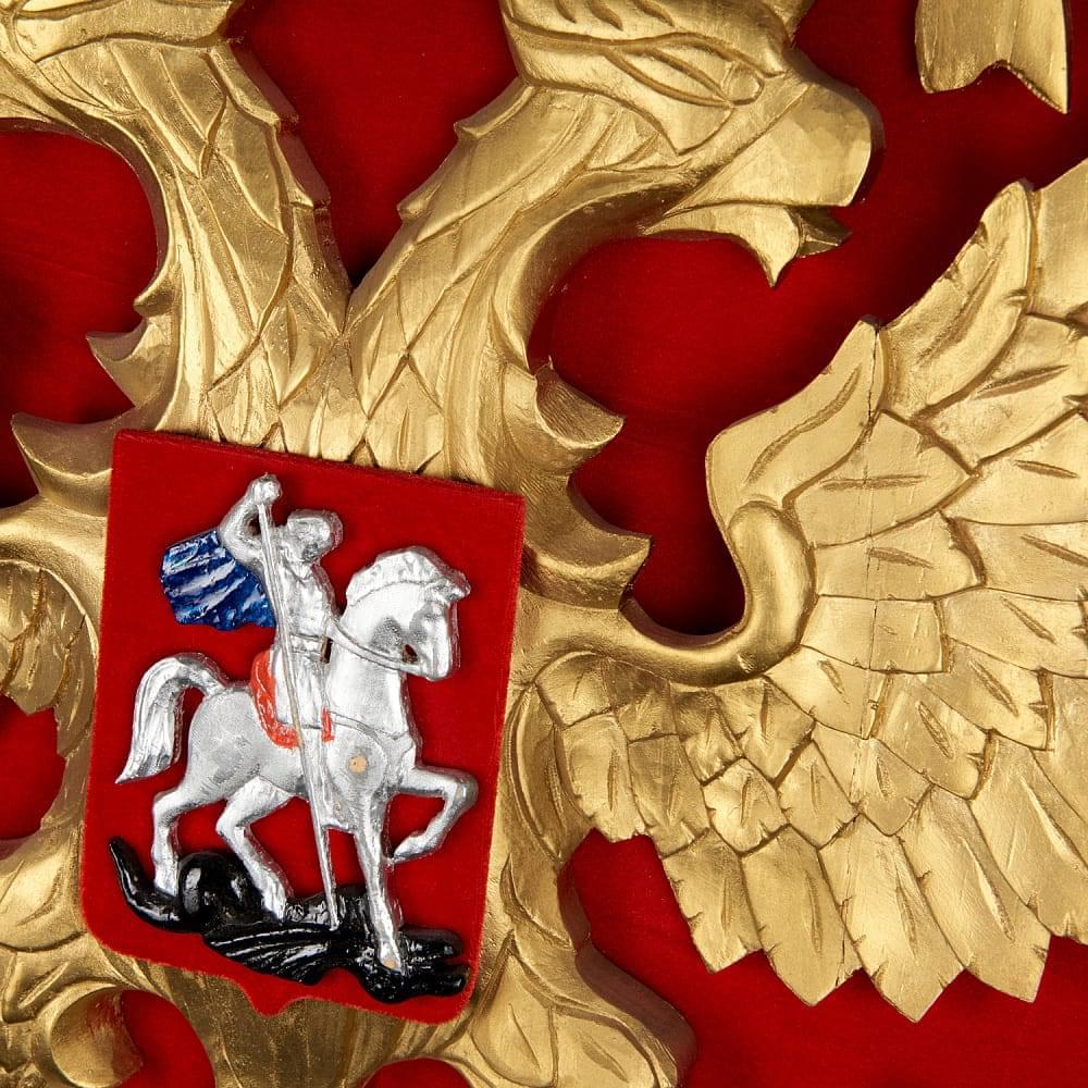 Панно «Герб Российской Федерации» 60 х 80 см - интернет магазин Русь Велика я фото 2