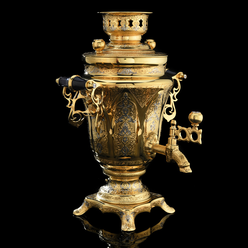 Самовар электрический 1,5 л «Орнамент». Златоуст - интернет магазин Русь Велика я фото 2